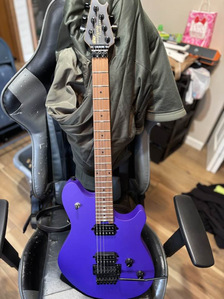 Peavey Wolfgang Special project guitar with unique alder body and