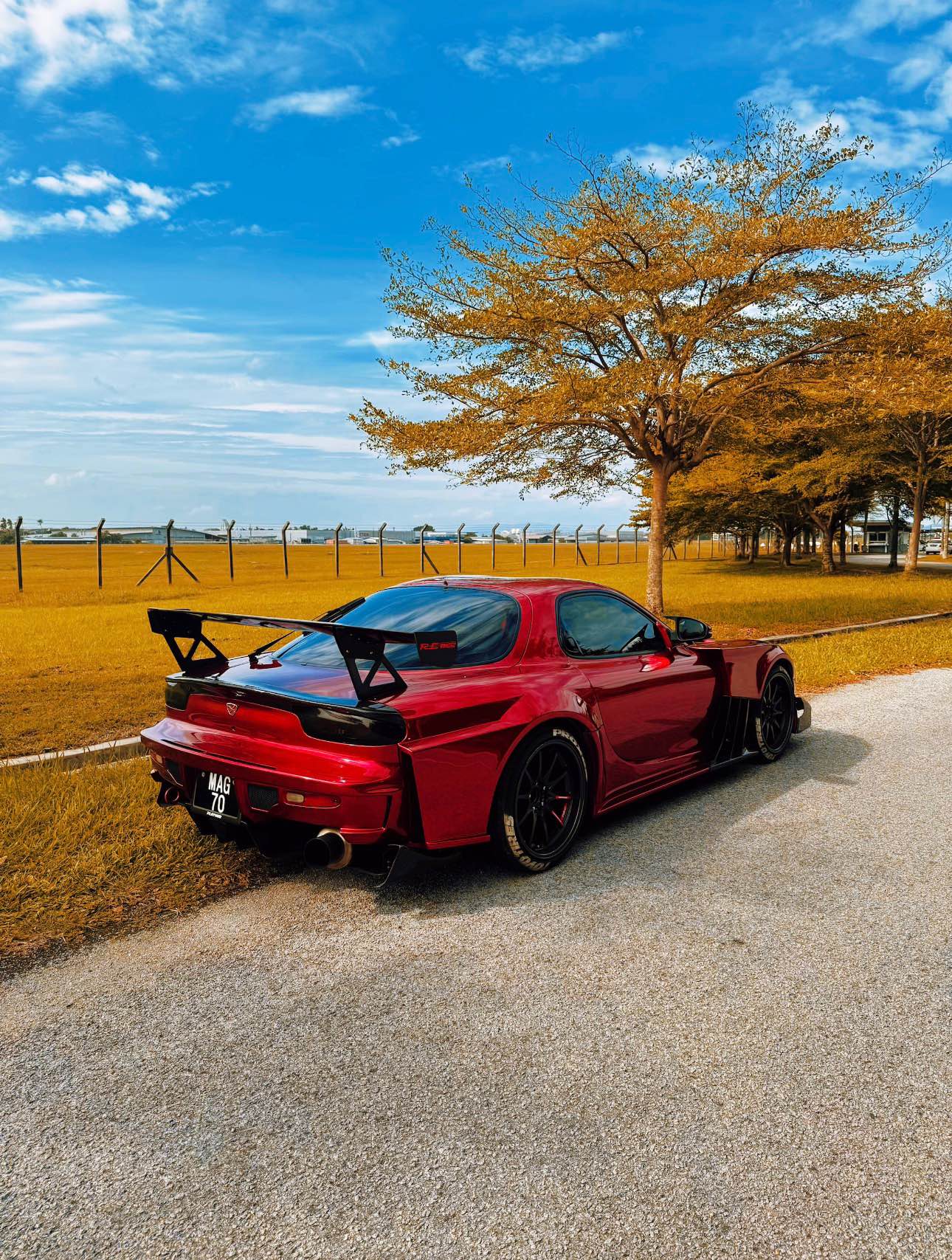 Mazda RX-7 FD3S RE-Amemiya TCP Magic Concept JDM HKS RX7 Redbull ...