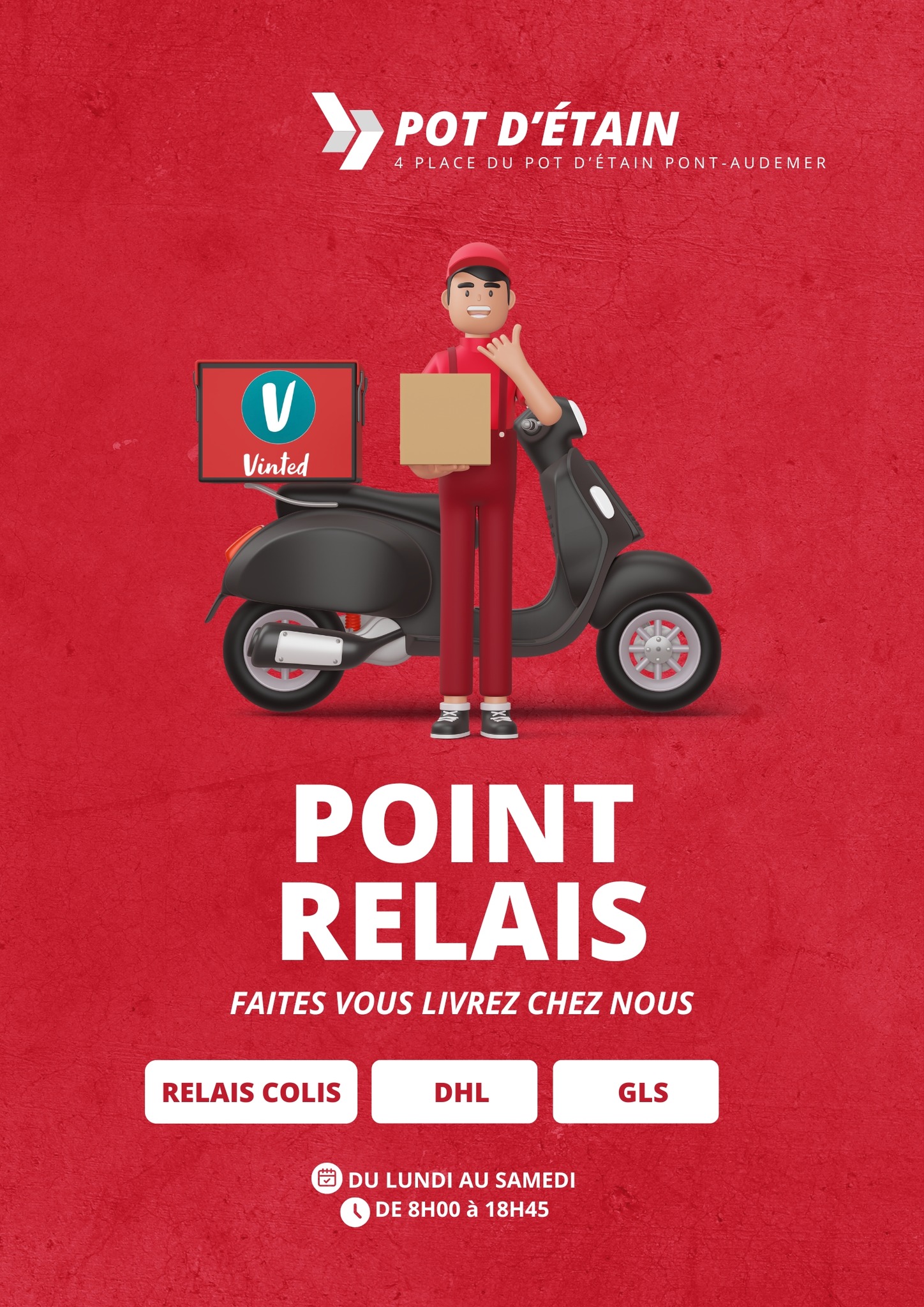 Pot - 📦 Nous sommes votre point relais ! 📦 🚚 Que ce soit pour recevoir ...