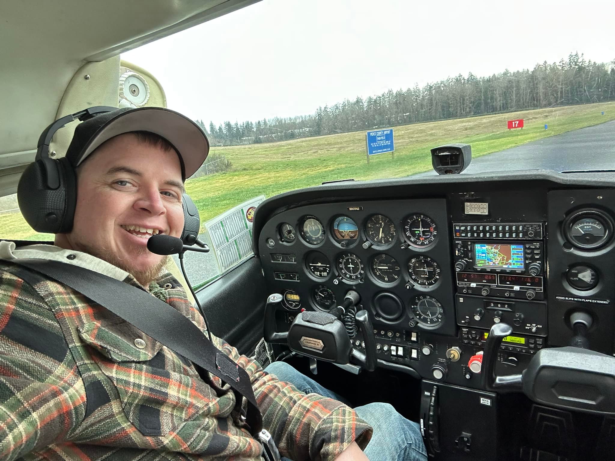Airplanes and Coffee | First solo today | Facebook