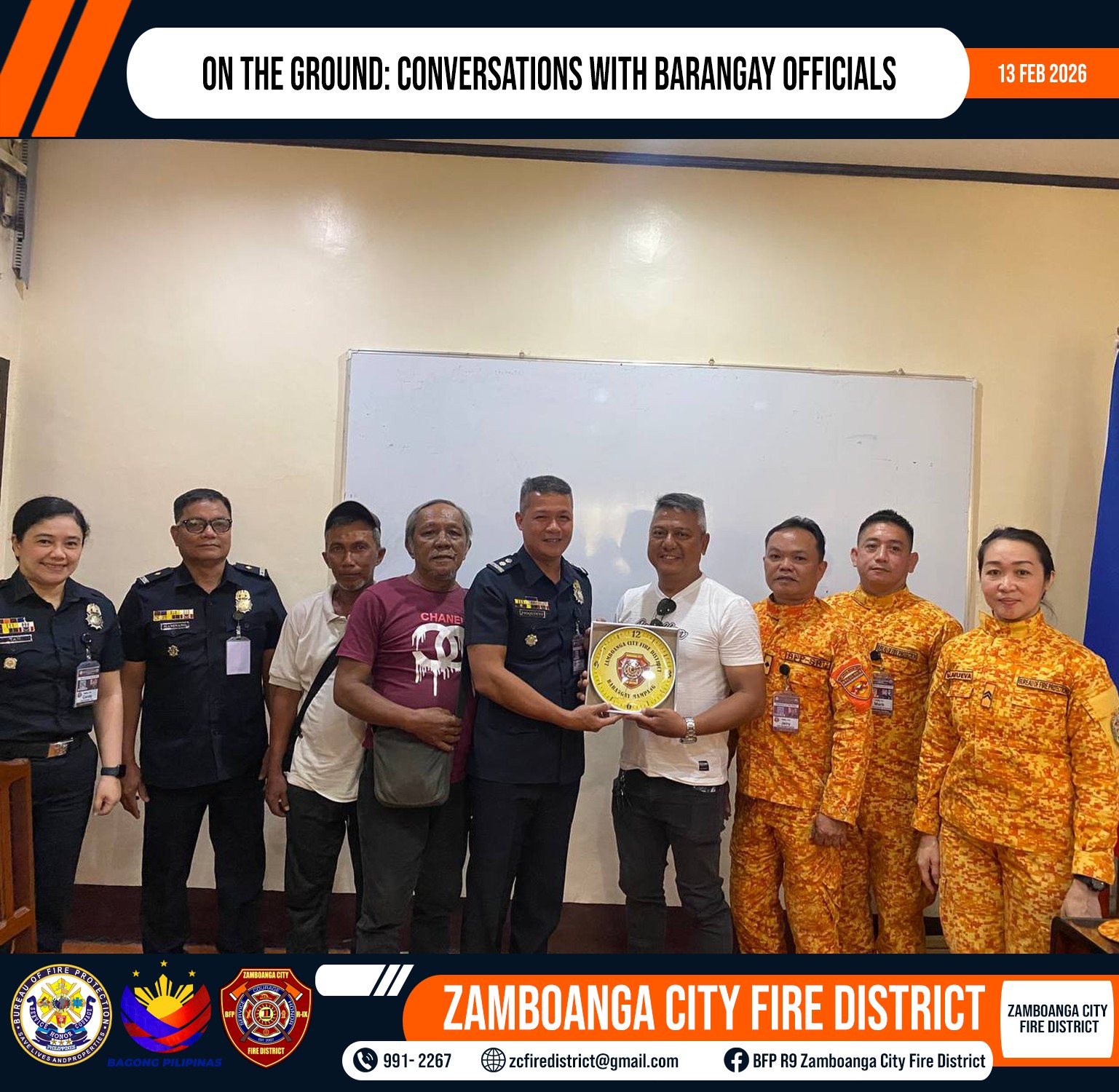 13 February 2026 ||... - BFP R9 Zamboanga City Fire District | Facebook