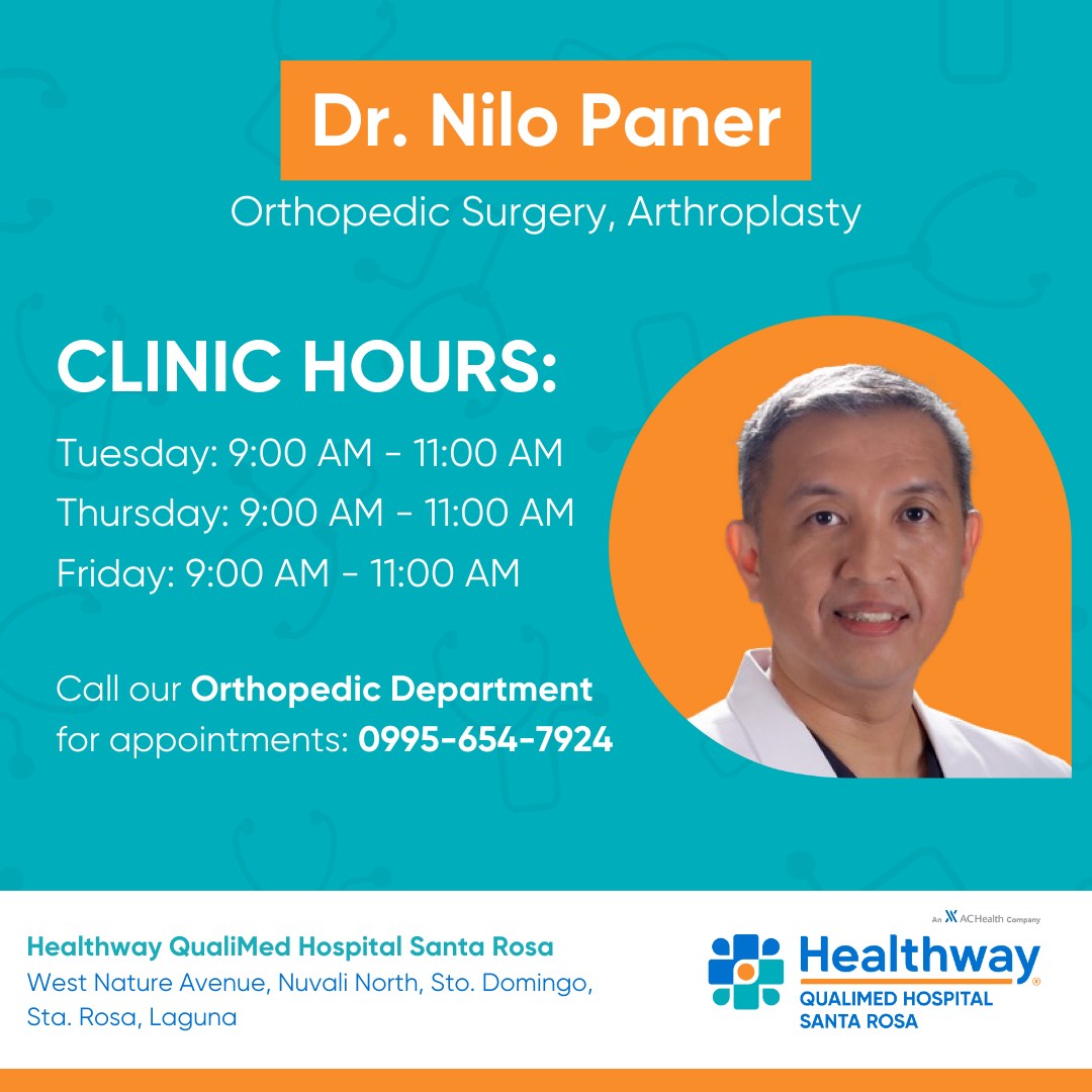 Healthway - For our Doctor Spotlight of the week: Dr. Nilo Paner ...