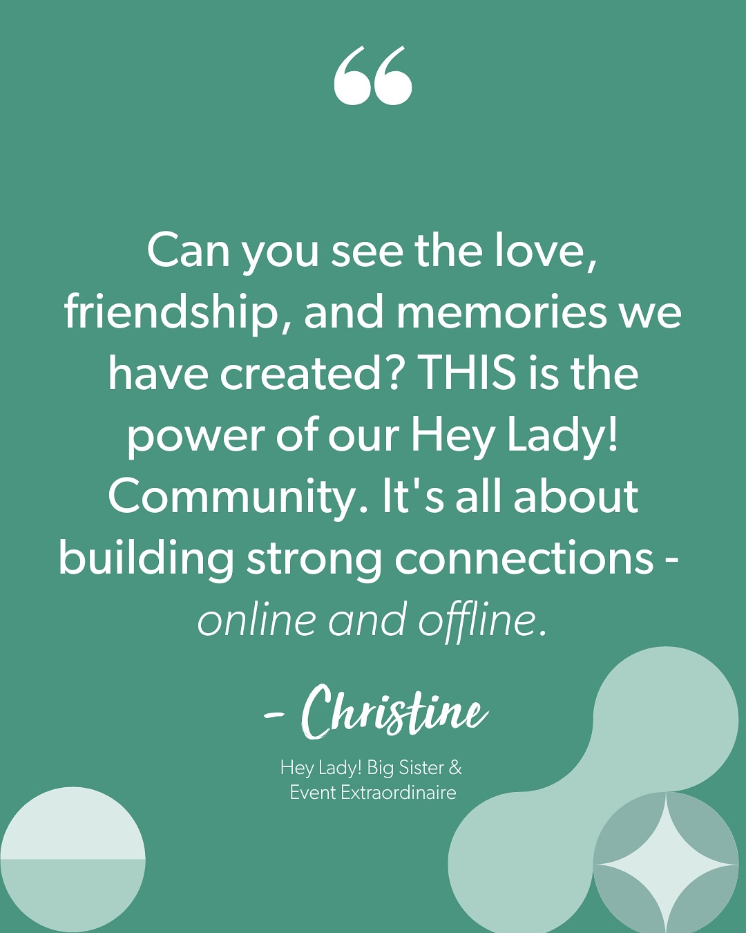 Hey Lady!
