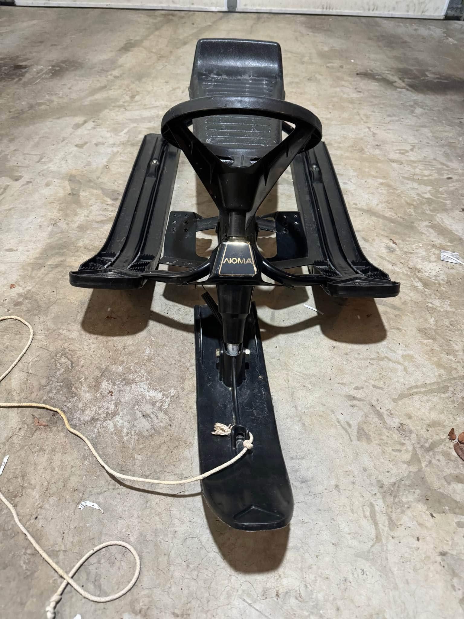 Vintage Noma Super GT Sno Racer Snow Hill Rider Sled Snow Racer Racing ...