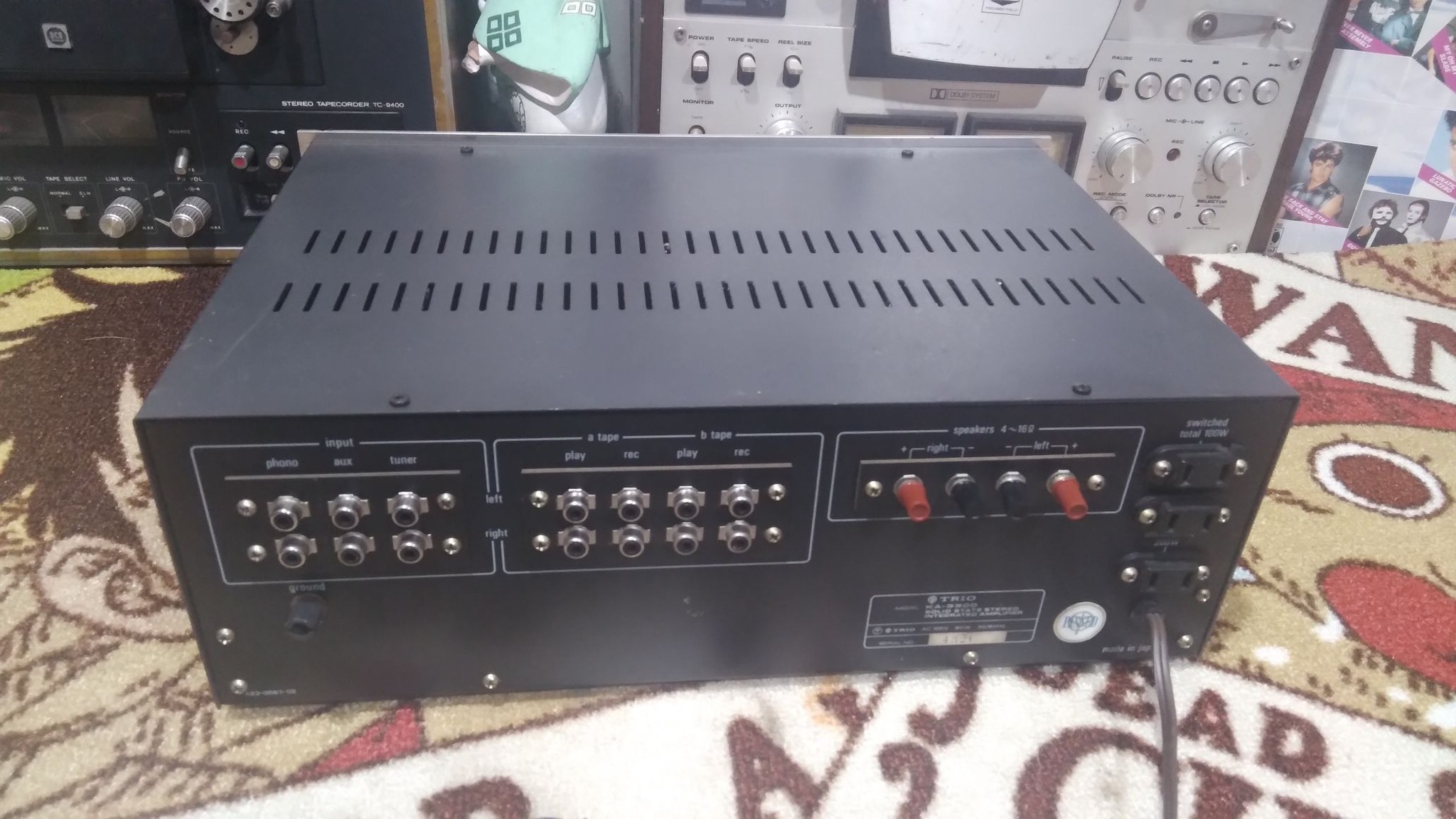 TRIO KA 3300 stereo integrated amplifier (KENWOOD ) 1975 year