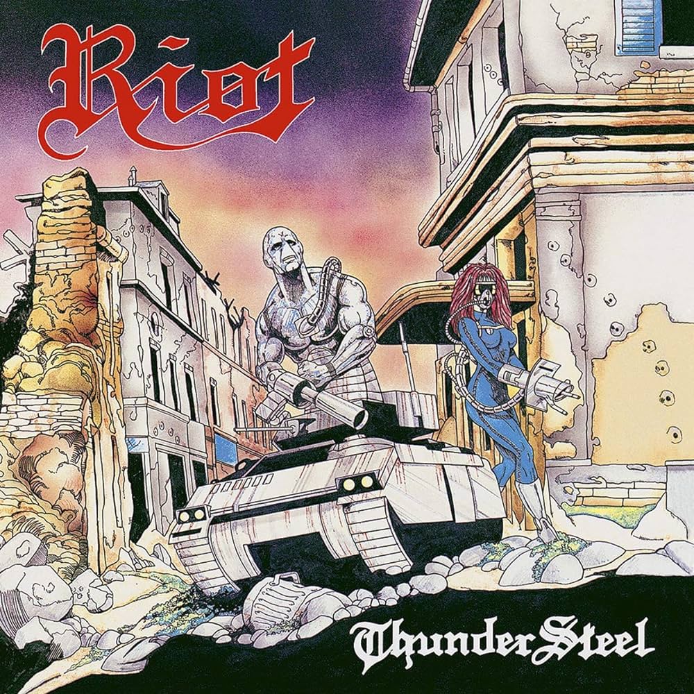Riot's iconic 6th record Thundersteel released 38 years ago! Still
