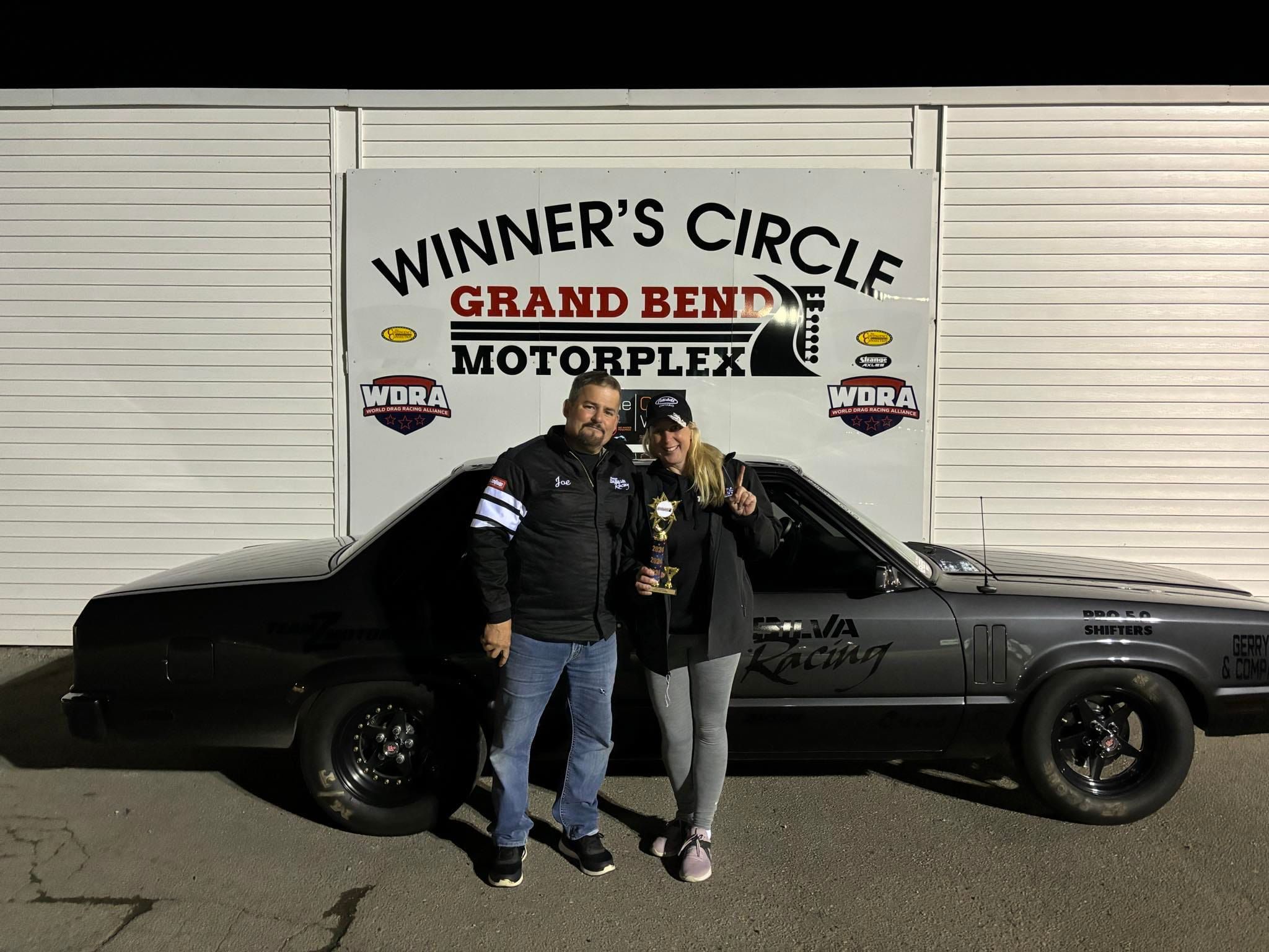 Great to see Elaine Hancock of Crazy Lady Racing back out in the