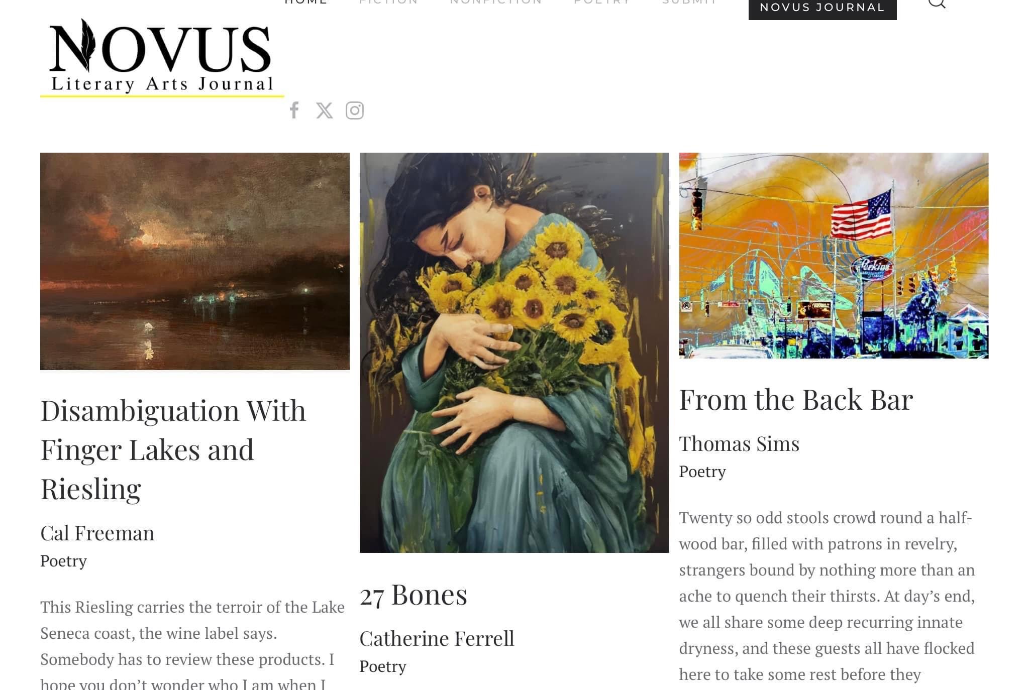 NOVUS Literary Journal | Lebanon TN