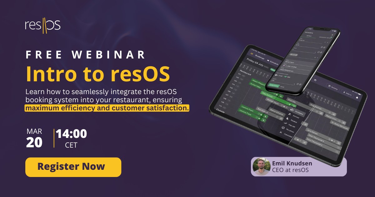 Resos - Restaurant Booking System