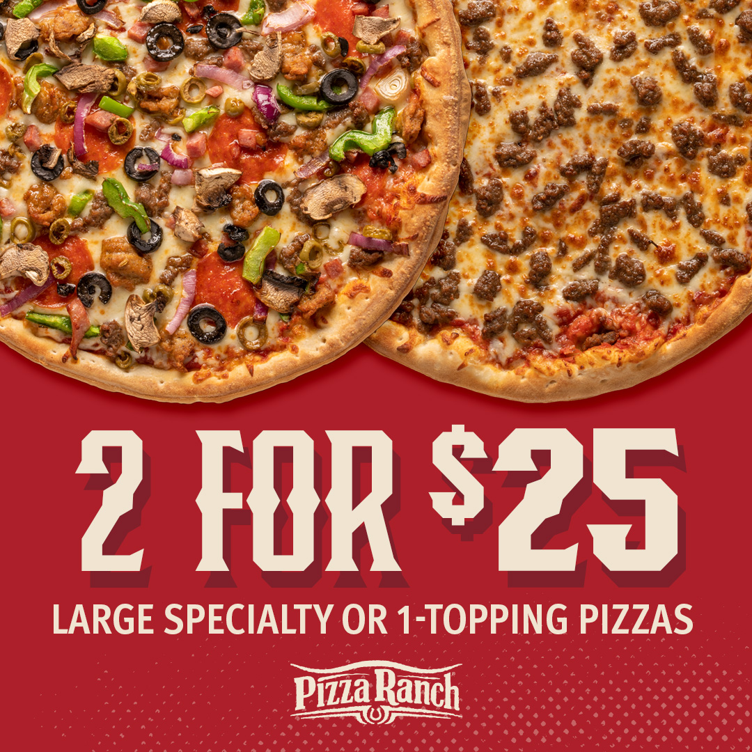 Pizza Ranch - Happy Double Points Day! Every Wednesday...