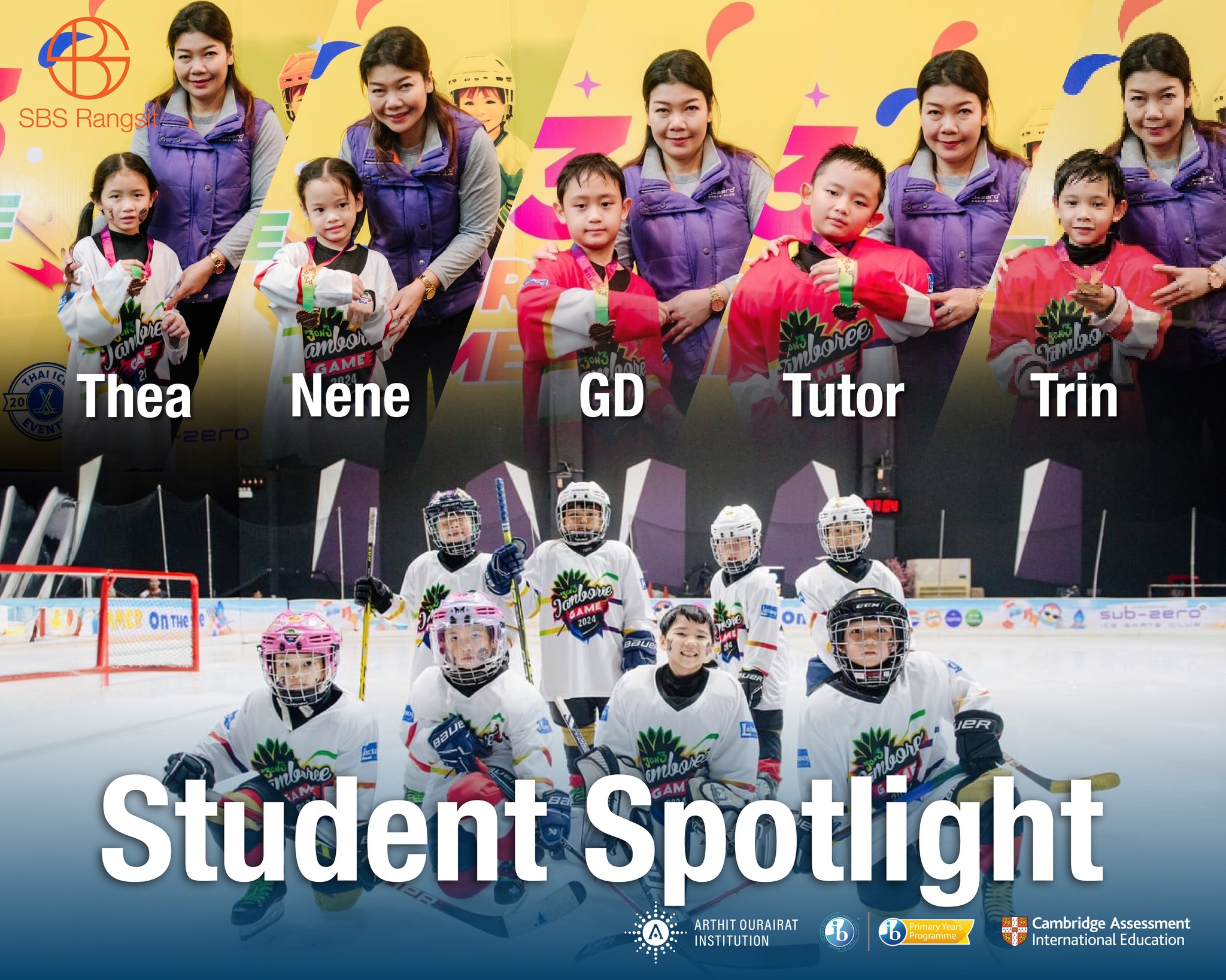 SBS Rangsit - 🏒🌟 Breaking news from the ice rink! 🌟🏒...