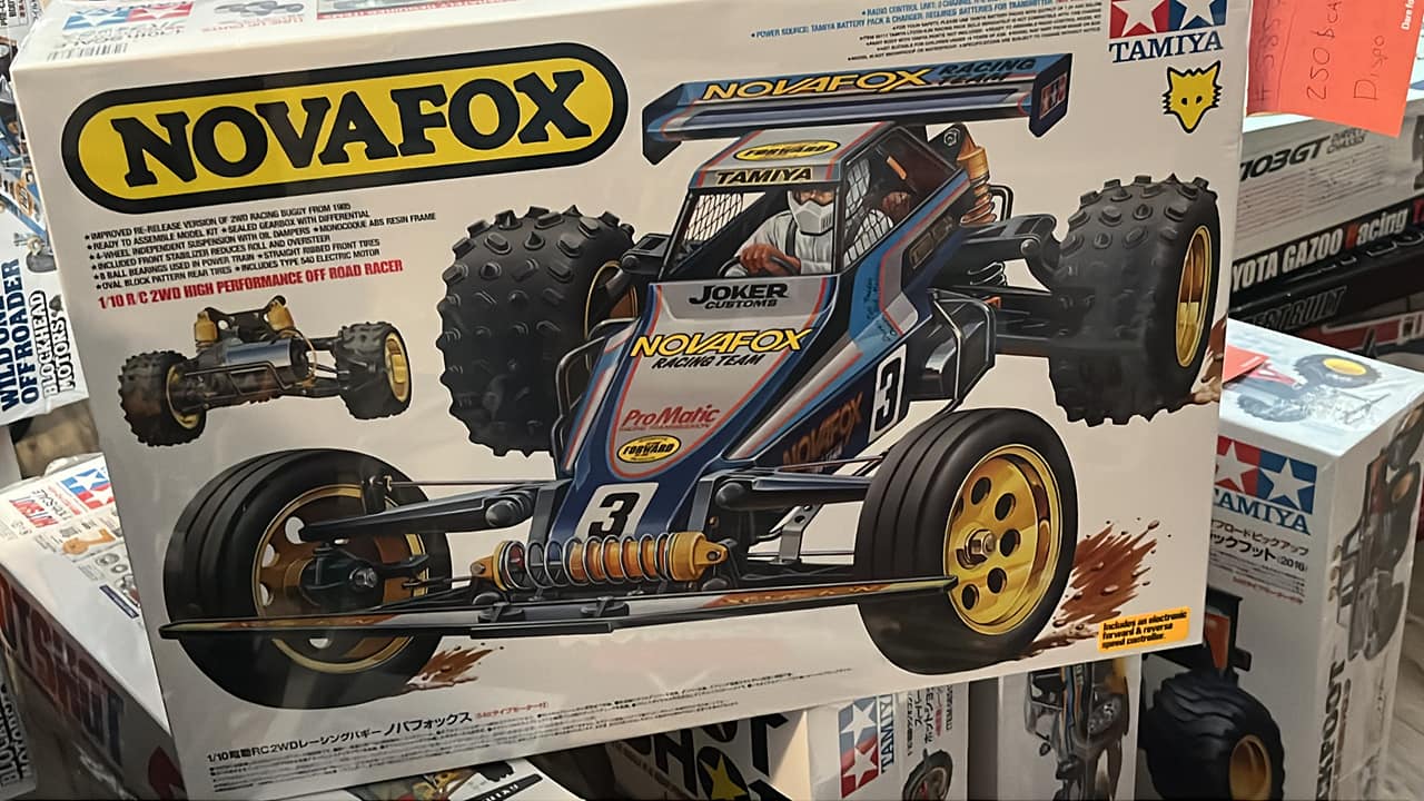 Tamiya nova fox rc car