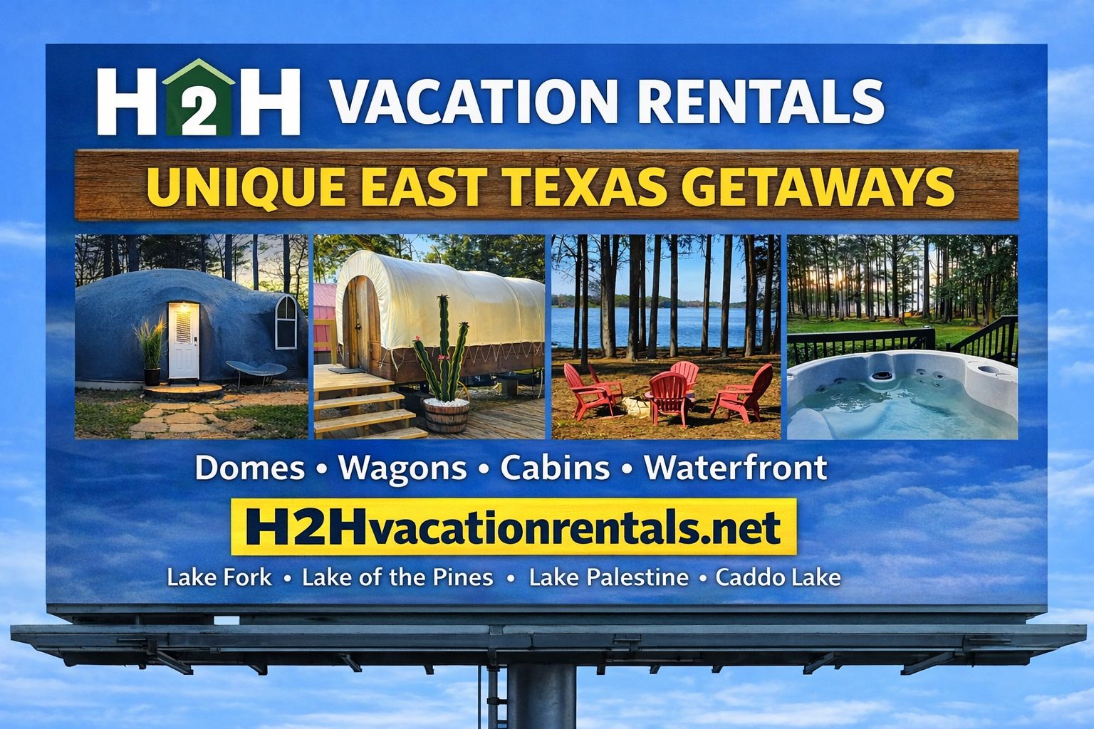 H2H Vacation Rentals & From House 2 Home Properties, LLC | Longview TX