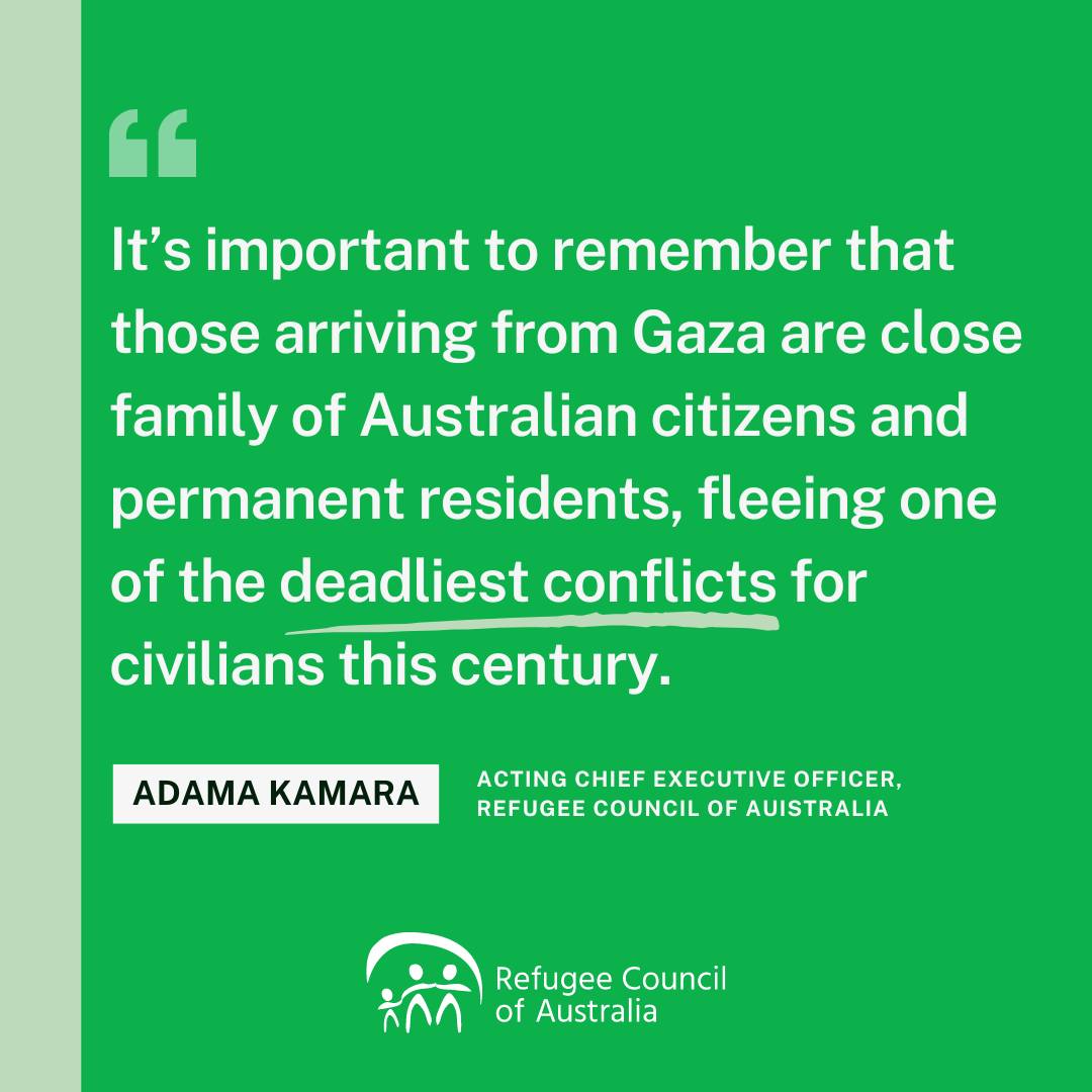 We welcome news that... - Refugee Council of Australia (RCOA) | Facebook