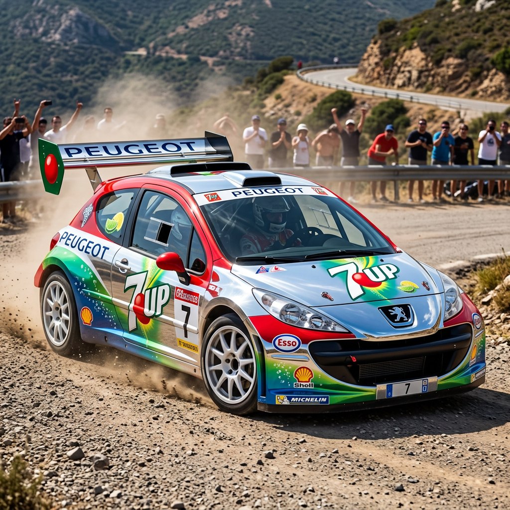 Peugeot 207 Rally Soft Drinks