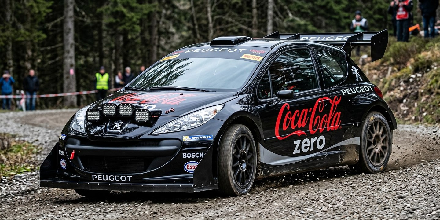 Peugeot 207 Rally Soft Drinks