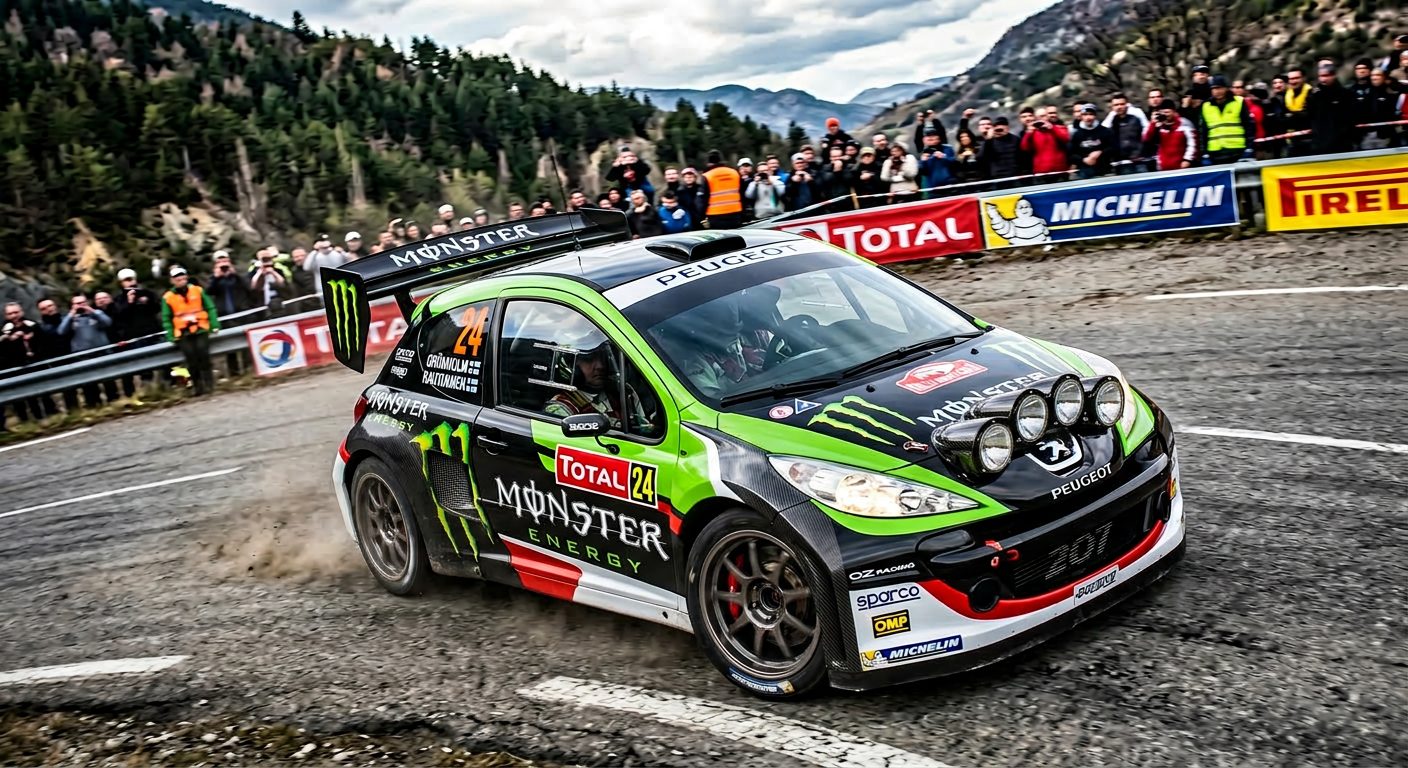 Peugeot 207 Rally Soft Drinks