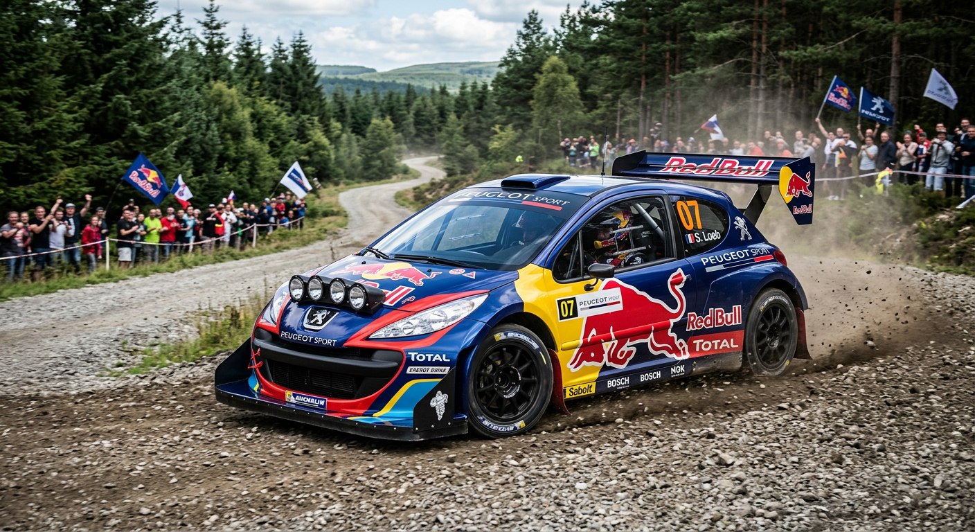 Peugeot 207 Rally Soft Drinks