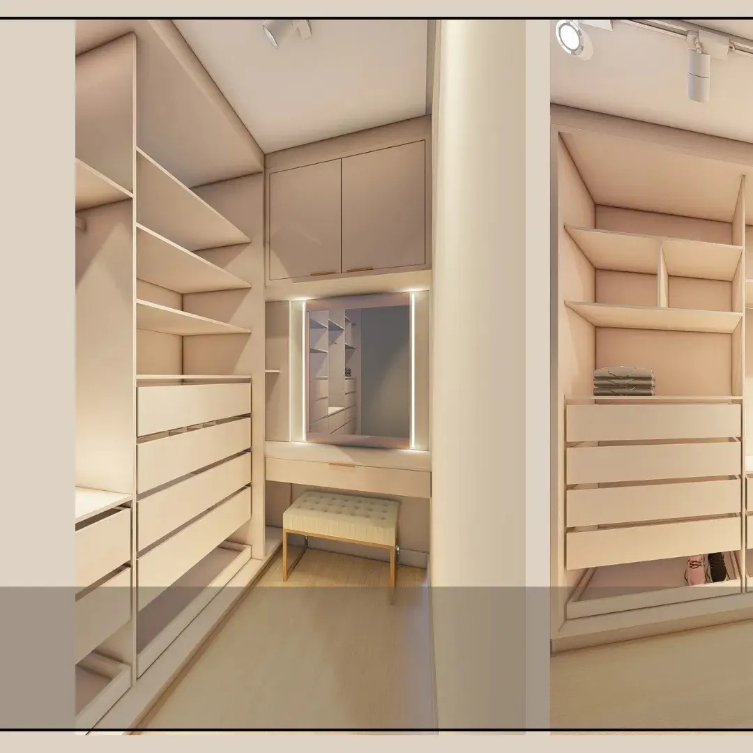 CLOSET Cada detalhe... - Natália Kusmann Engenheira Civil