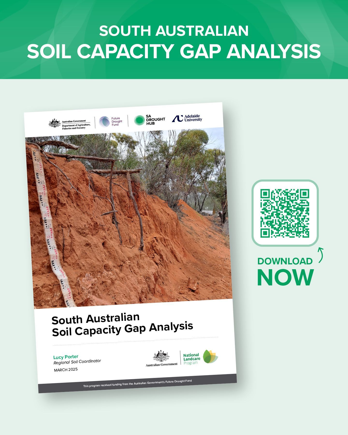 South - The SA Drought Hub has launched a new South Australian Soil Gap ...