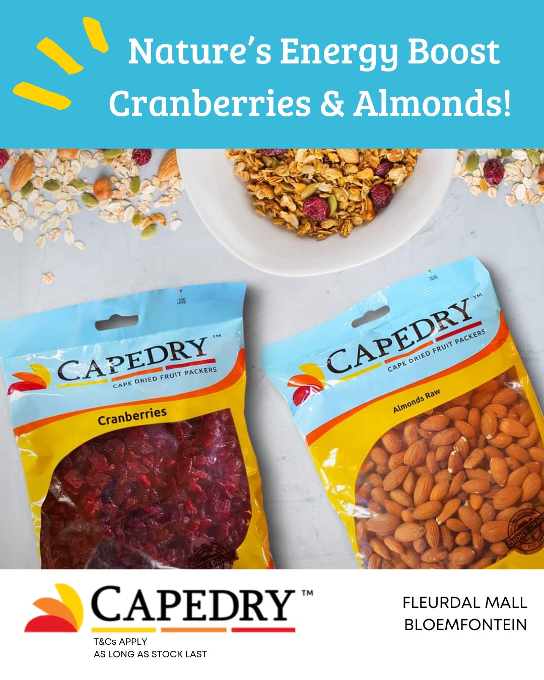 Fuel your day with a delicious mix... - Capedry Bloemfontein | Facebook