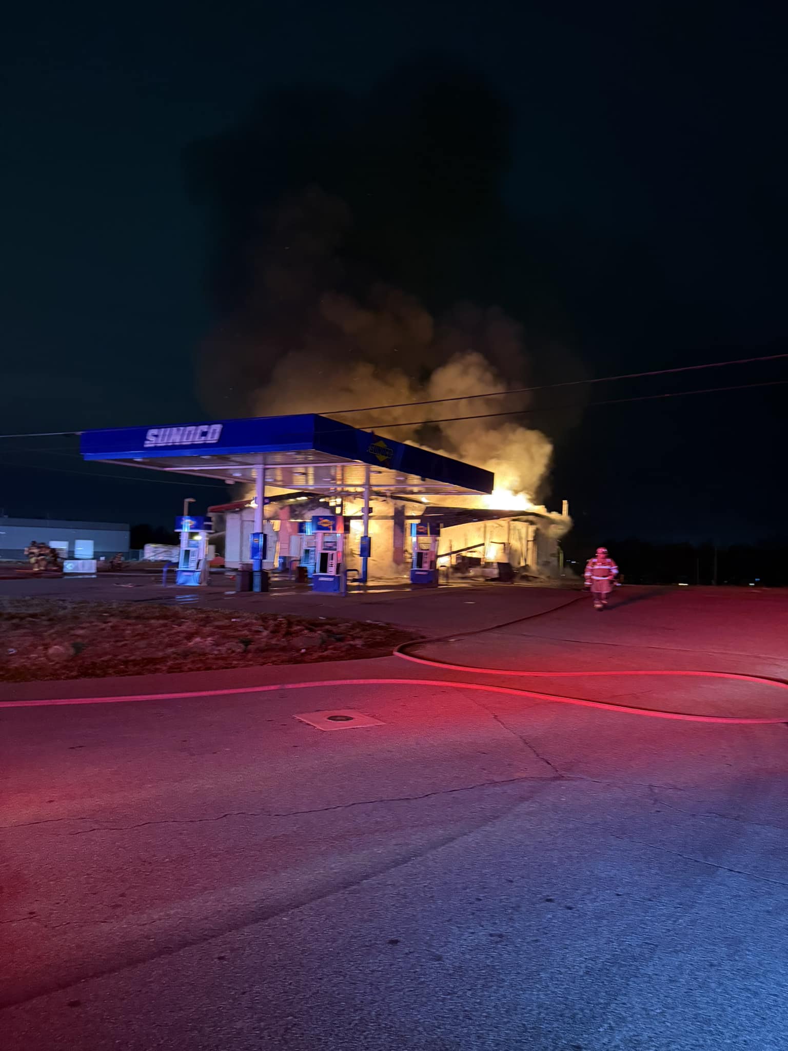 Tri-Township - Structure Fire 🚨 Around 2350 hours #yourTTFD was ...