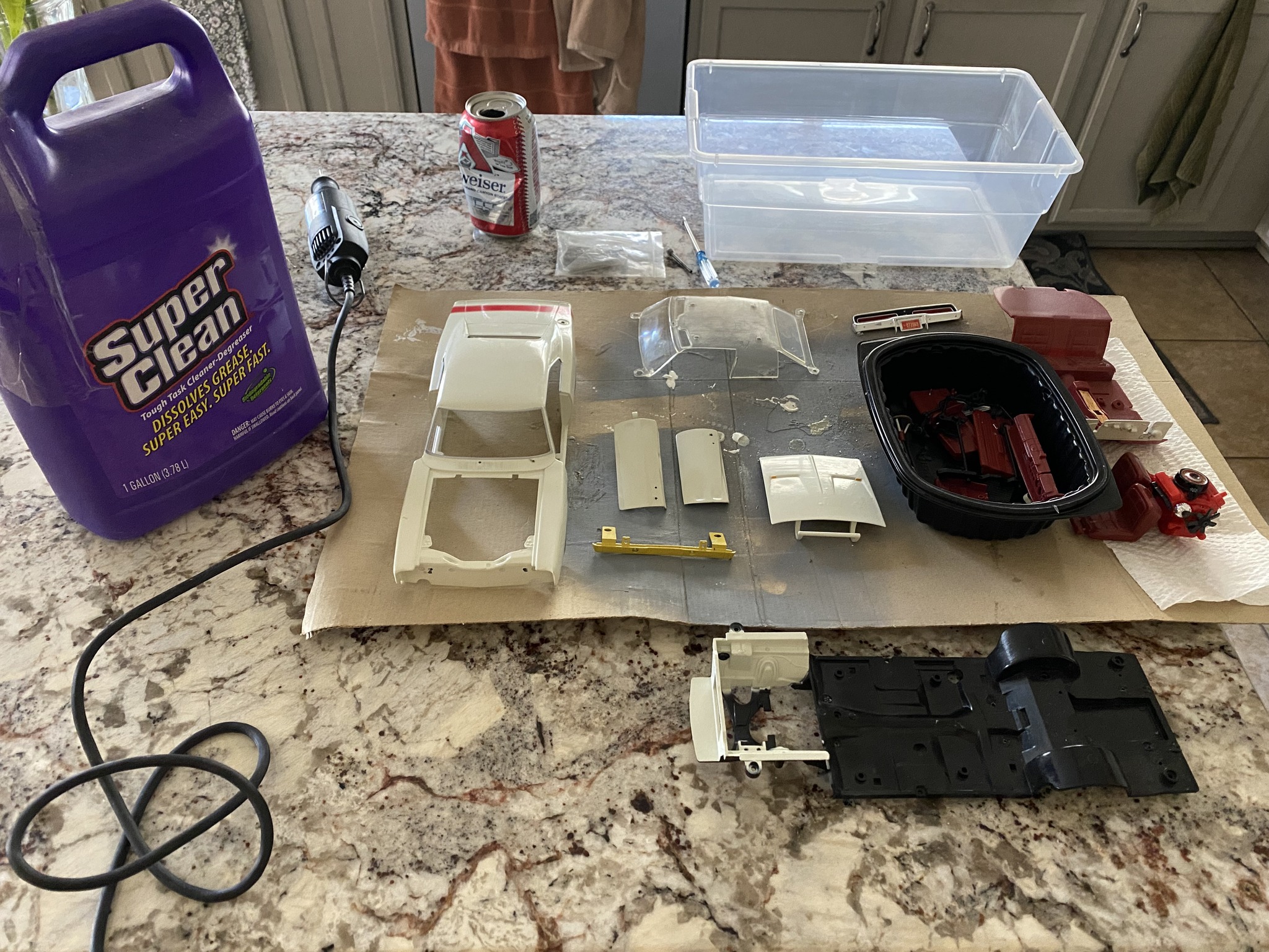 Converting 69 Charger into 68 model inspired by Dirty Mary Crazy Larry