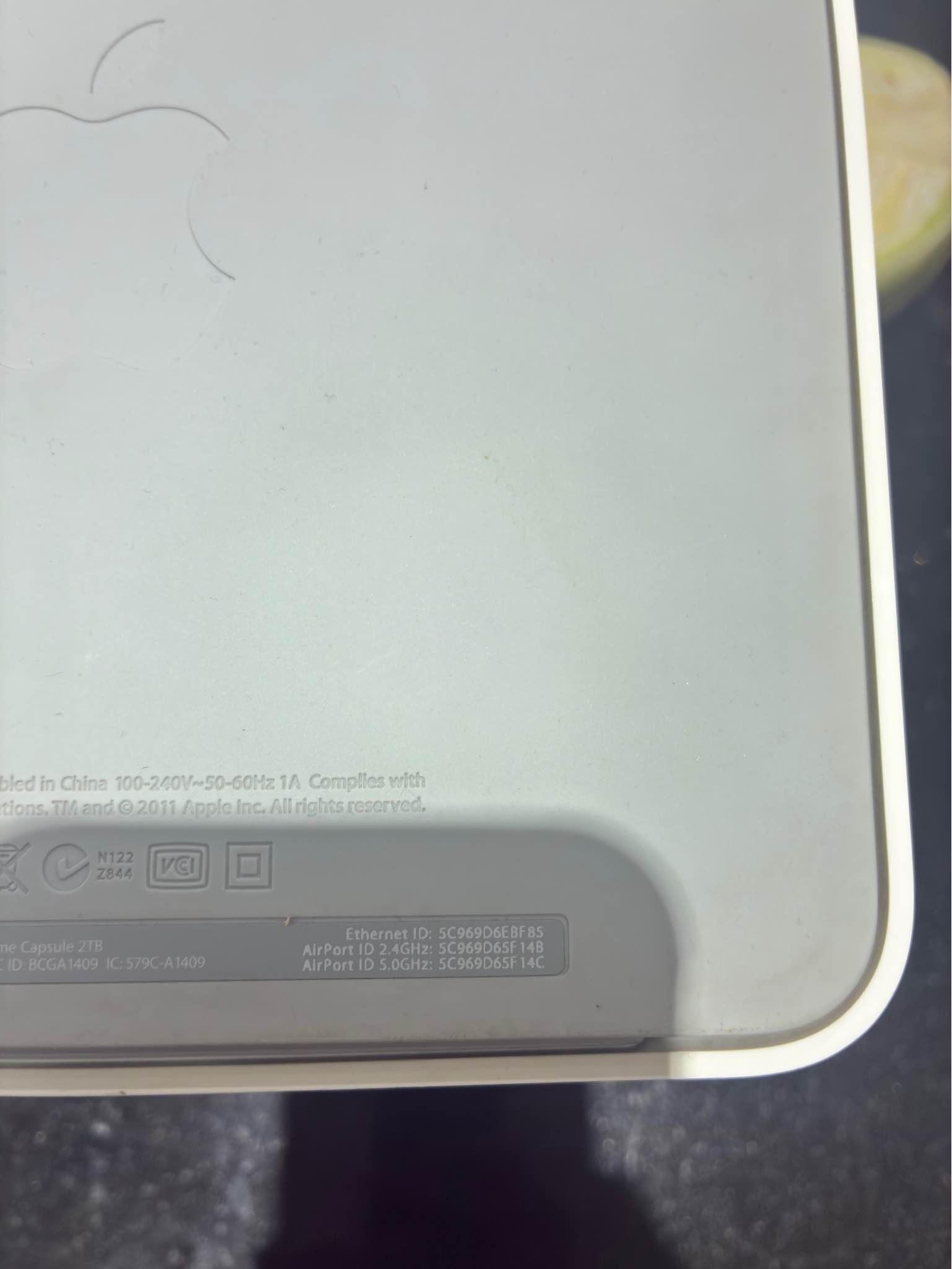 2TB Apple Time Capsule – Backup Drive + 5GHz Wireless Router - Bridges ...