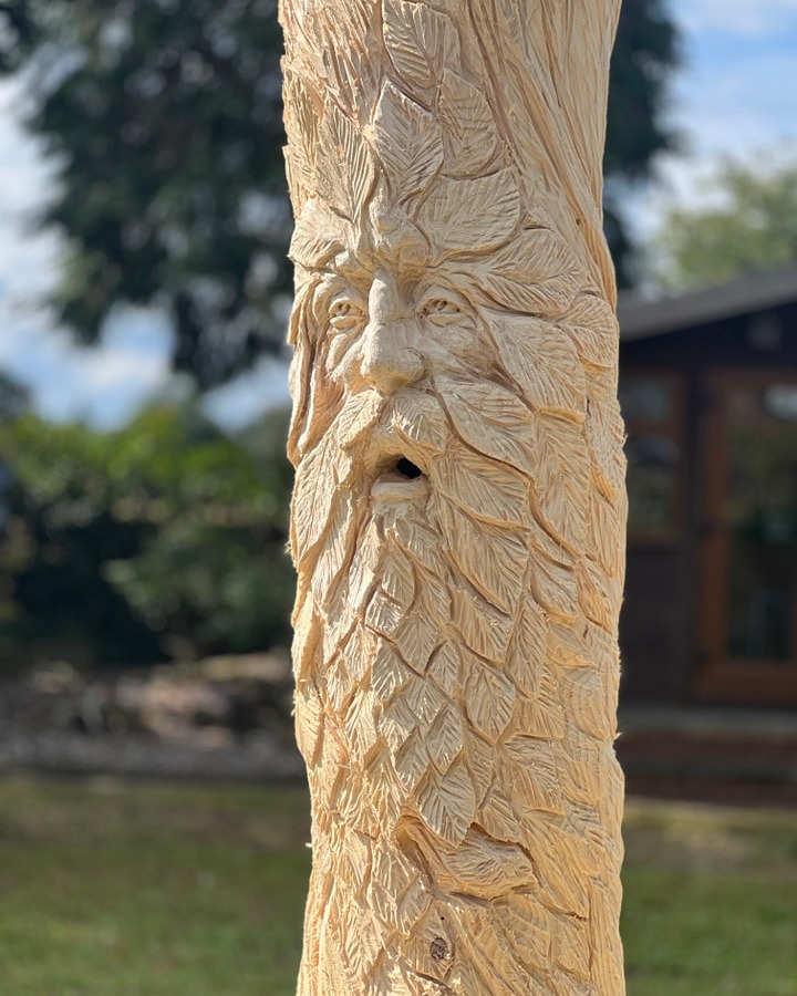 I'm up to July in my... - Simon O'Rourke - Tree Carving