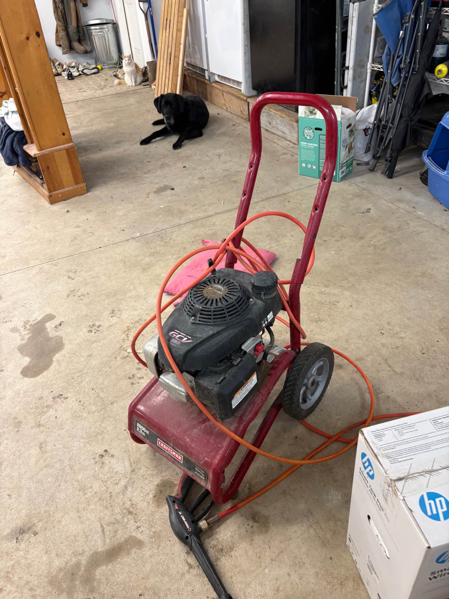 Craftsman 2800 PSI Pressure Washer with Honda engine - Pressure Washers ...
