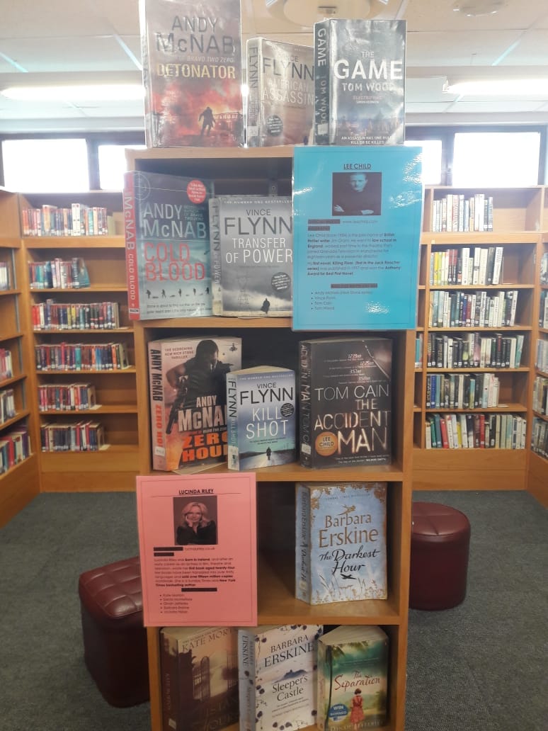 Who writes like Lee Child and Lucinda... - Edgemead Library | Facebook