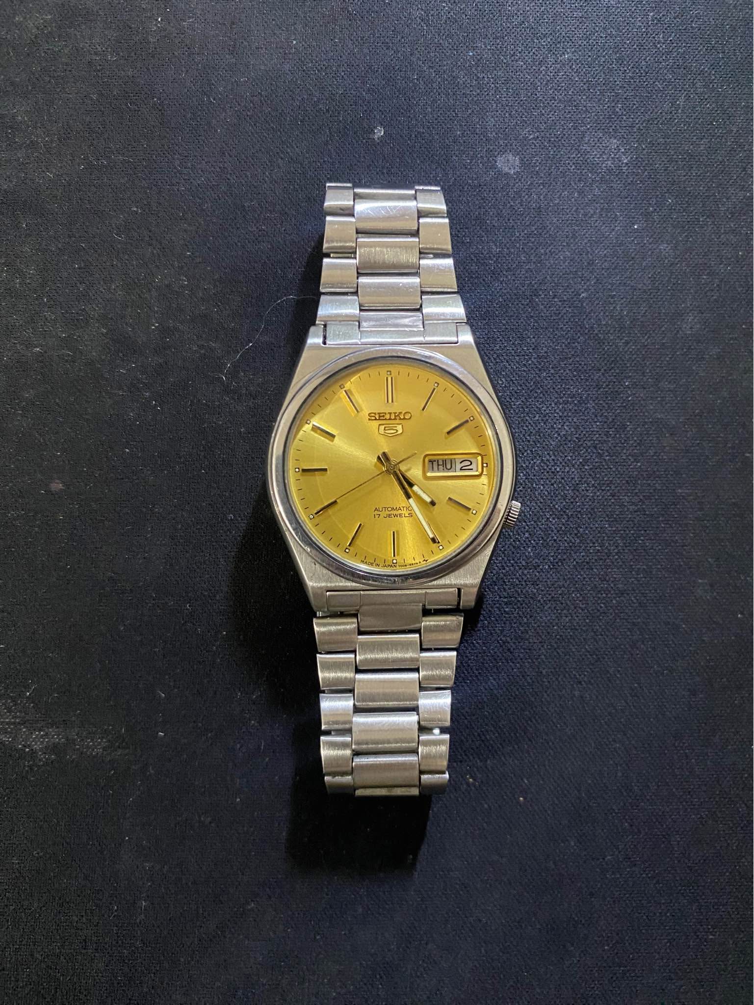 Fond De Boîtier Seiko 7009-3160 Classique à Vis - Occasion