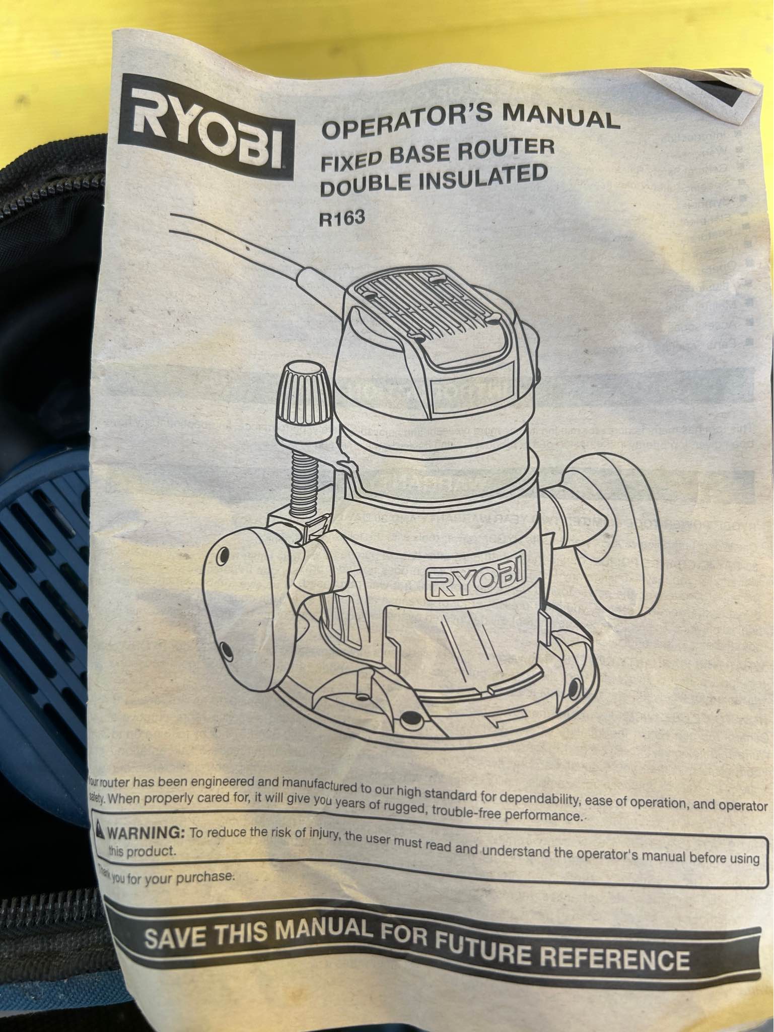 RYOBI ROUTER ELECTRIC - Routers - Conway, Florida | Facebook ...