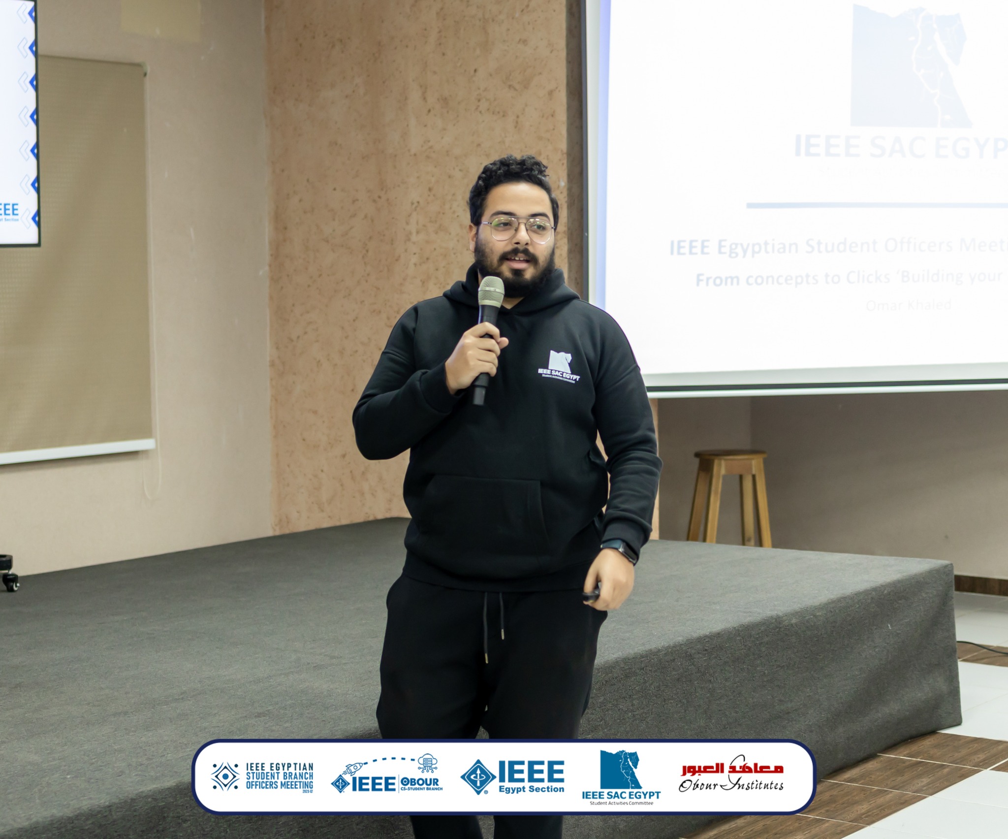 IEEE SAC Egypt - Big thanks to Eng. Omar Khaled, IEEE SAC... | Facebook