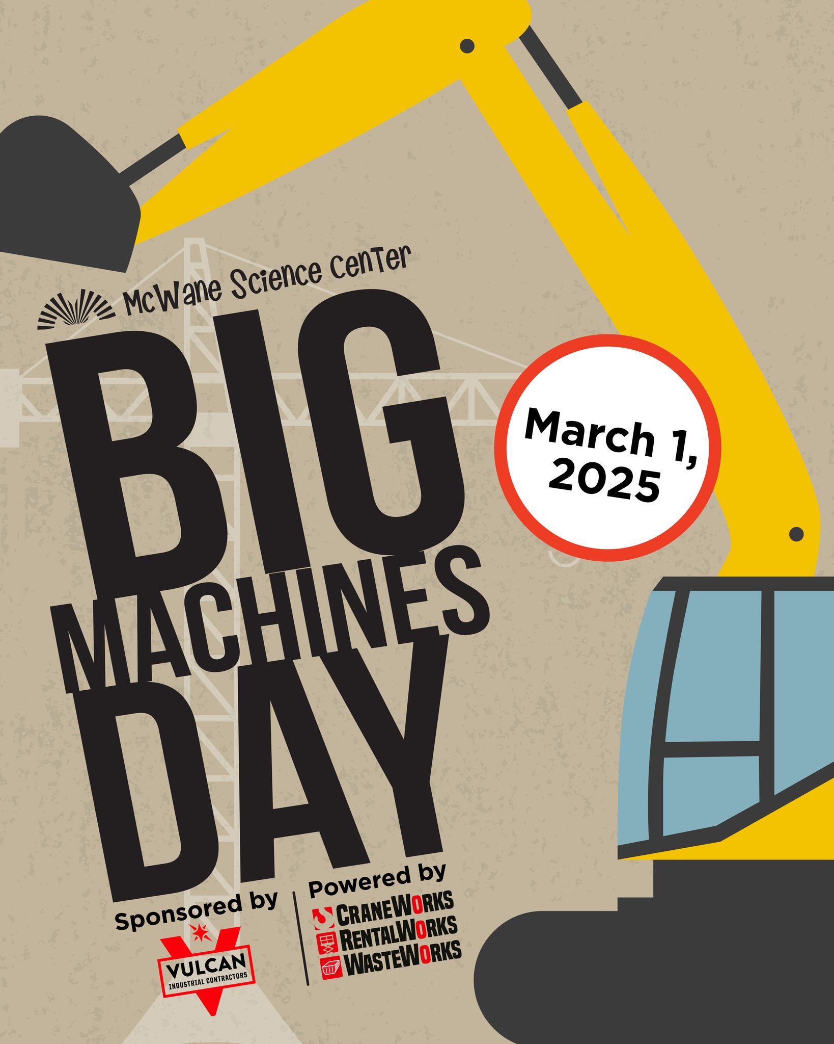 McWane - 🚧⚠️🚧Something BIG is coming! Get ready for Big Machines Day ...