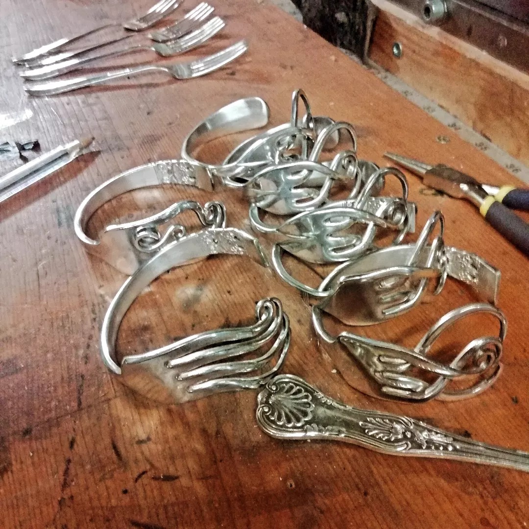 KEISUKEYOAHIDA Cutlery Bangle Fork（Sekki | Silverware Inspired by 