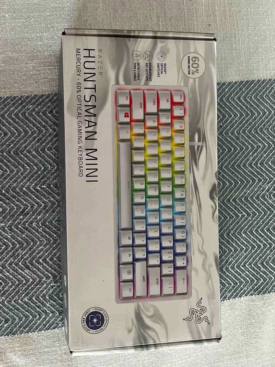 Razer HUNTSMAN MINI 60% + keycaps blancas - Keyboards & Keypads - San ...