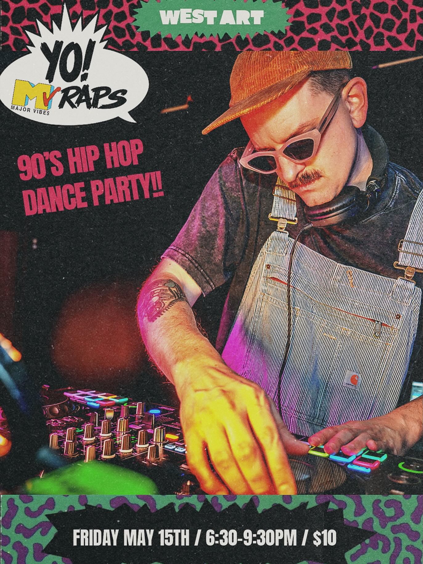 Our annual 90s hip hop bash is here and @major_vibes is going to