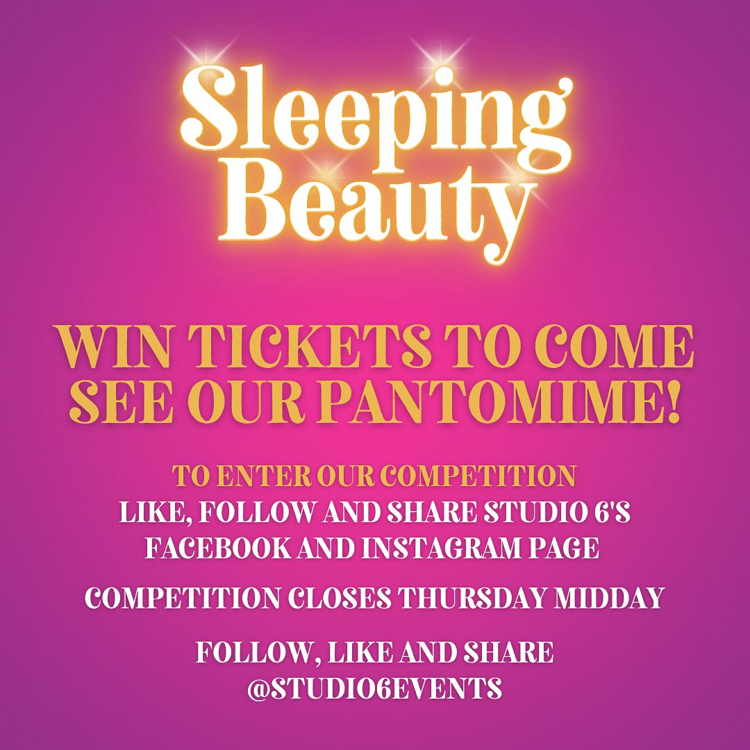 Studio 6 - ⭐️ COMPETITION TIME ⭐️ WIN TICKETS TO COME SEE... | Facebook