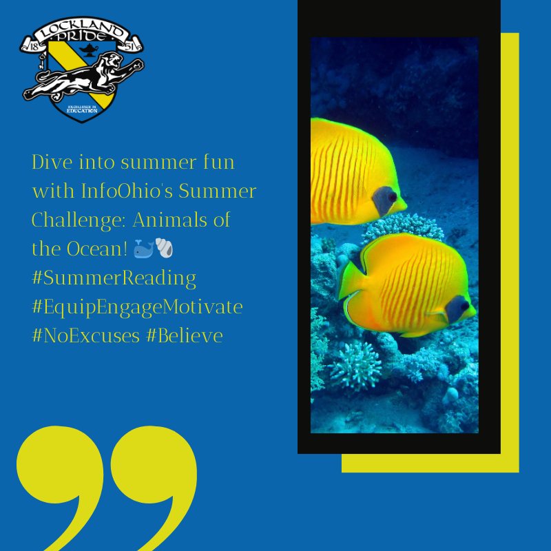 🐠 Dive into summer fun with Info... - Lockland Local Schools | Facebook