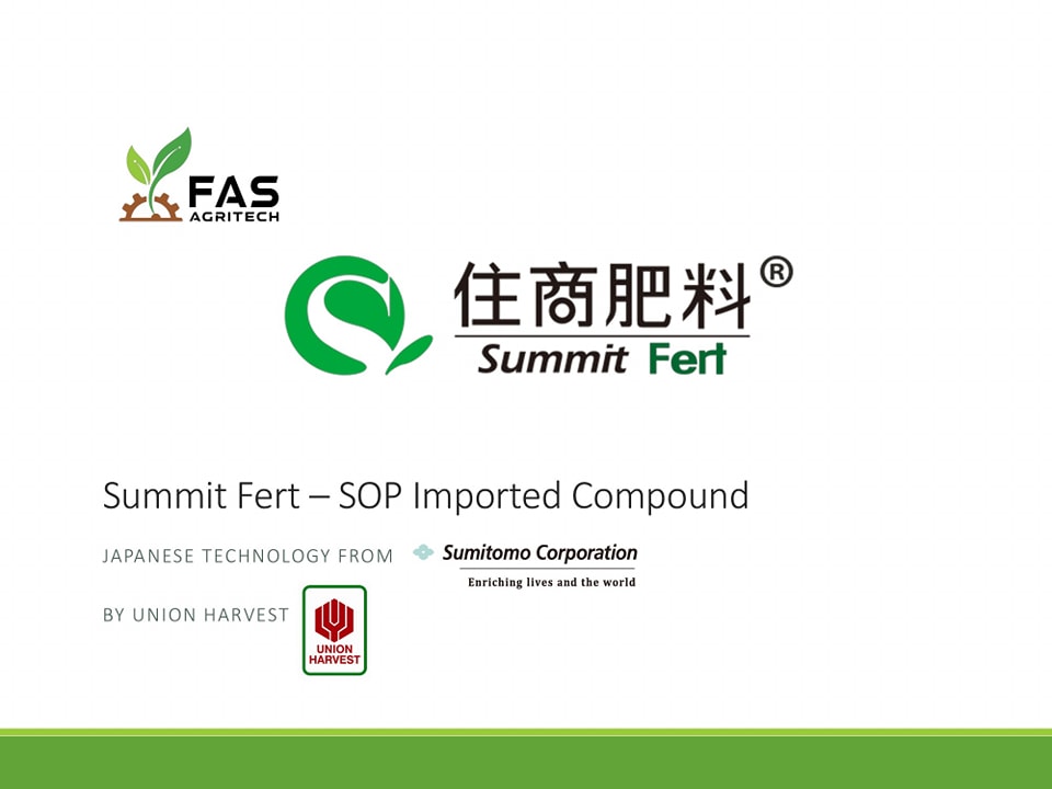 FAS Agritech - 住商肥料 Summit Fert 产品发布农民论坛。 来自 🇯🇵... | Facebook