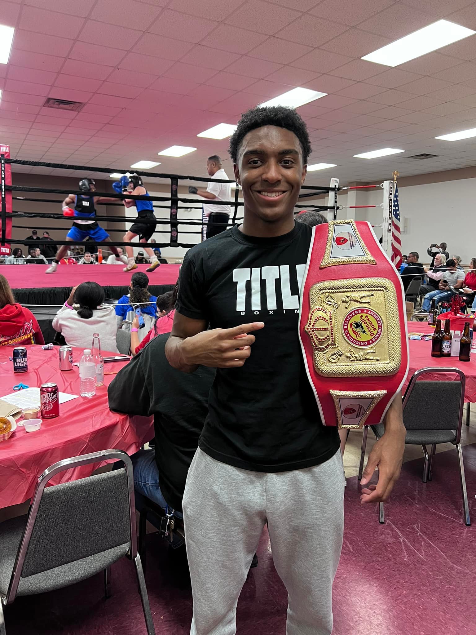 Devon Alexander Boxing Corner