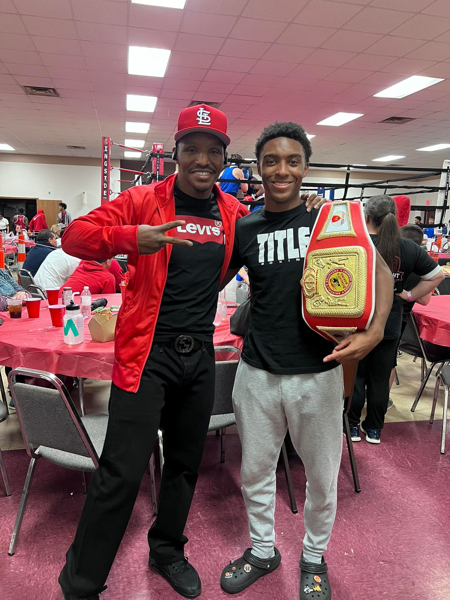 Devon Alexander Boxing Corner