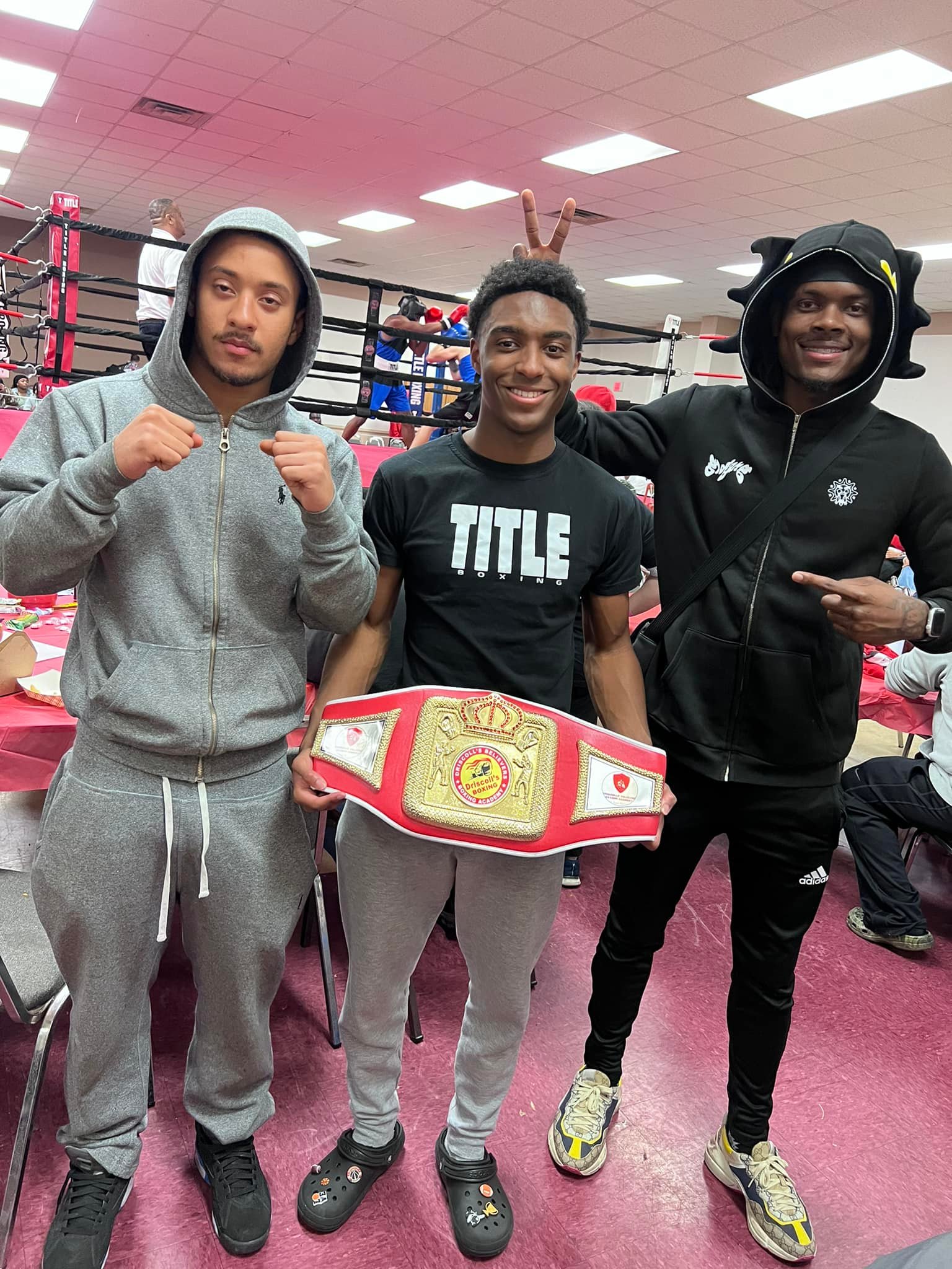 Devon Alexander Boxing Corner