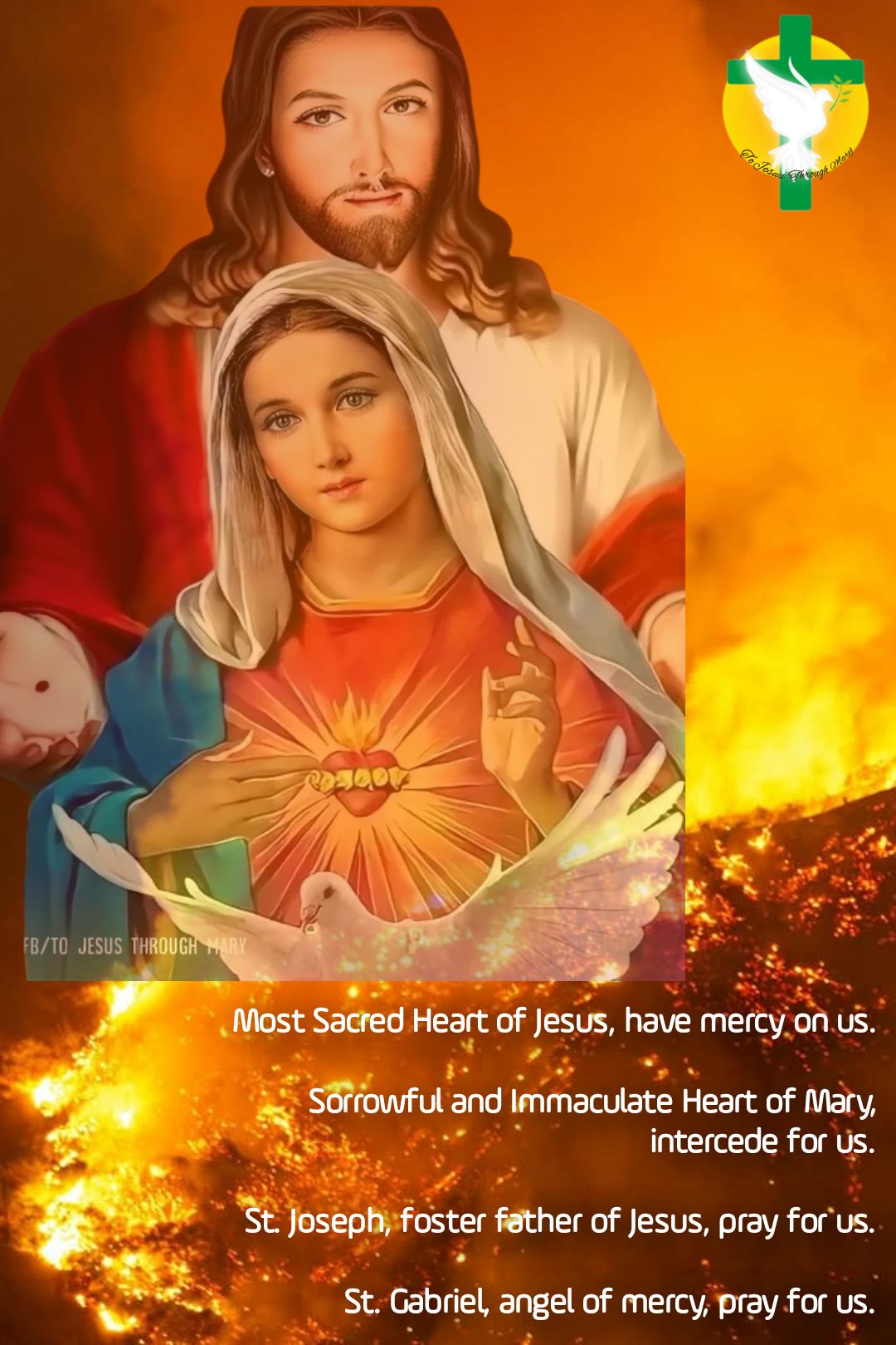 𝐖𝐞 𝐭𝐮𝐫𝐧 𝐭𝐨 𝐲𝐨𝐮, 𝐨𝐮𝐫 𝐥𝐨𝐯𝐢𝐧𝐠 𝐅𝐚𝐭𝐡𝐞𝐫,... - To Jesus Through Mary