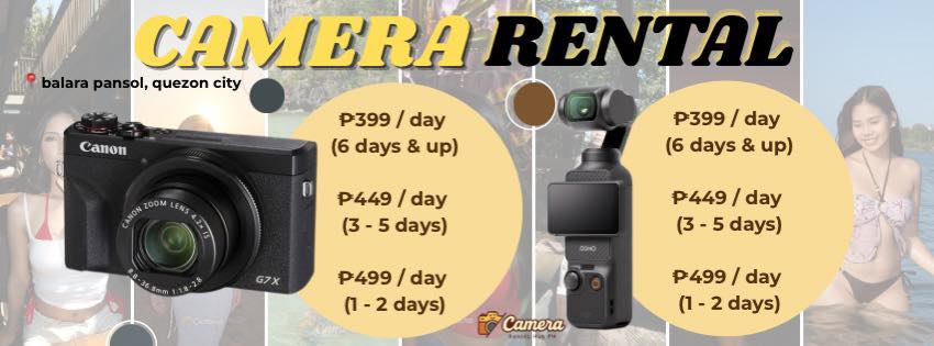 Camera Rental Hub PH | Quezon City