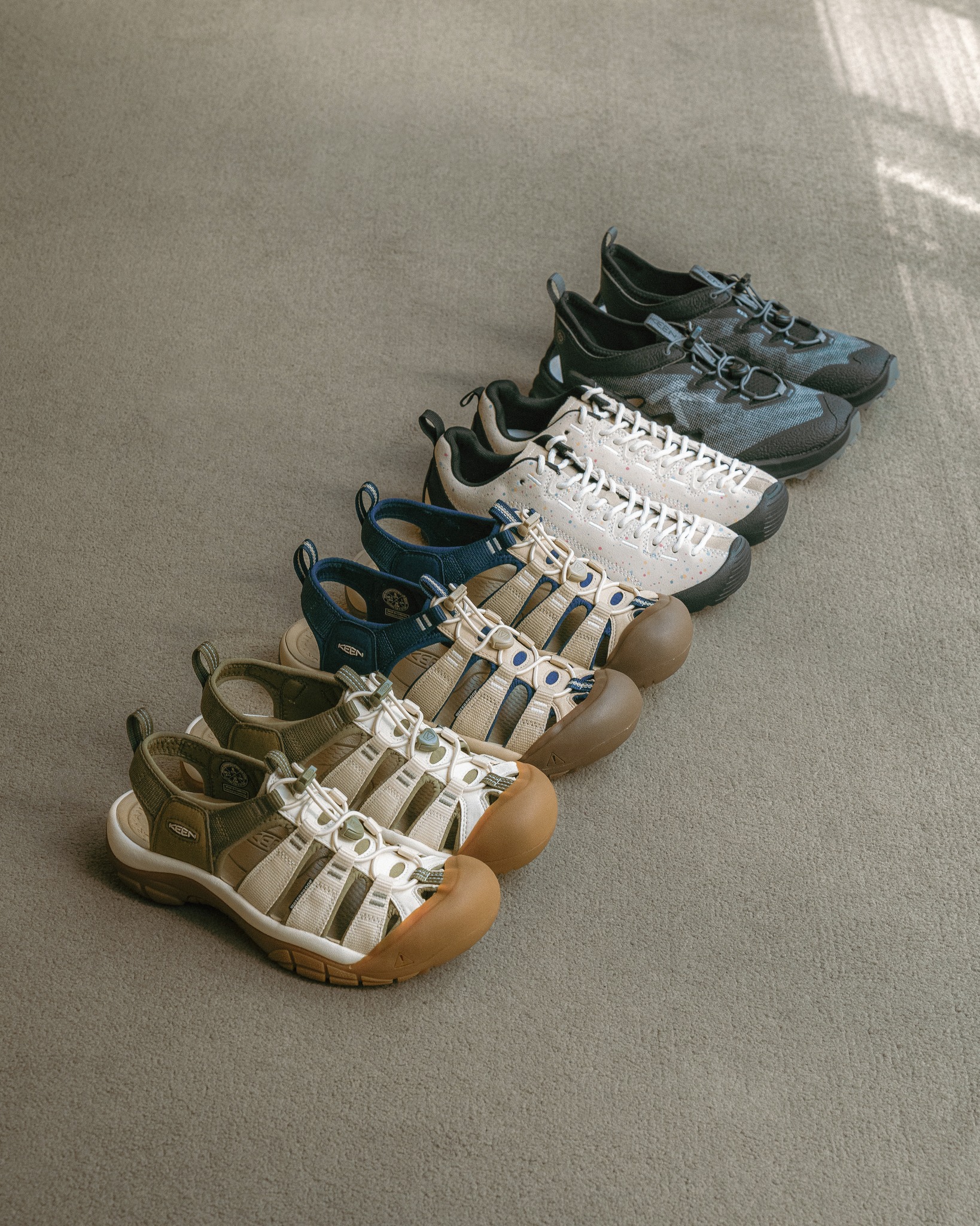 Keen 2026 lineup just dropped! 3 iconic models, expertly matched