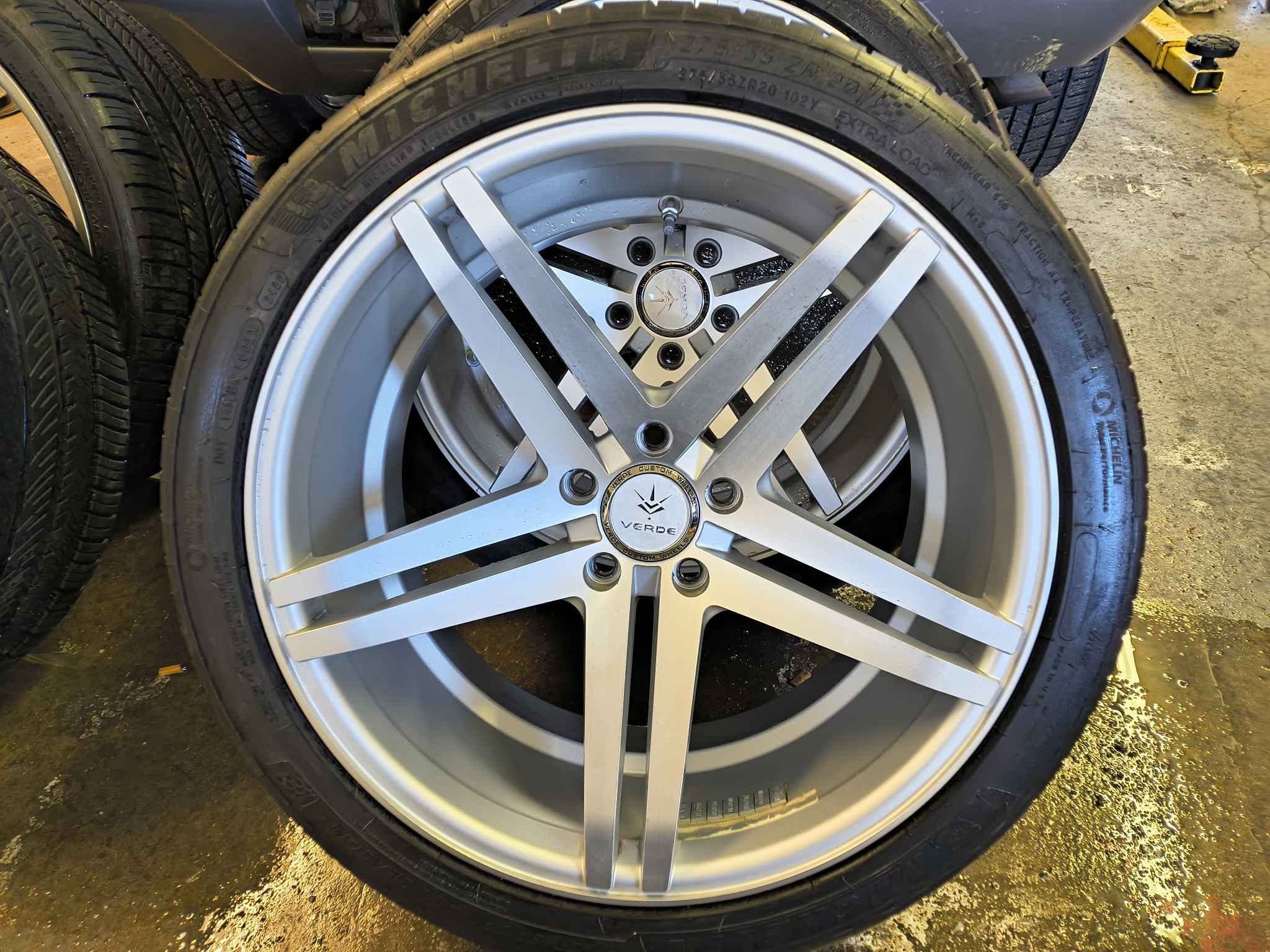20 inch Verde staggered rims with Michelin pilot sport All season 4 ...