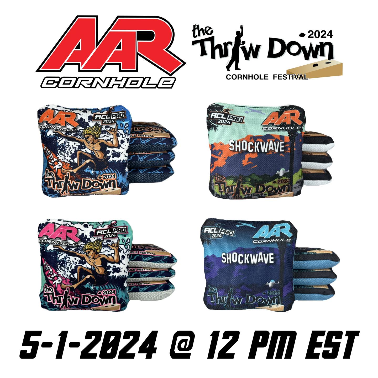 AAR - 🌊 TIME TO THROW DOWN 🌄 Prepare for The Throw Down Cornhole ...