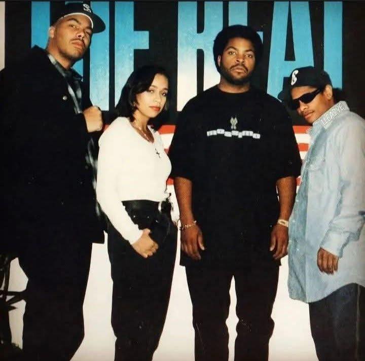Paris, Tomica Woods-Wright, Ice Cube and Eazy E @ 92.3 The Beat